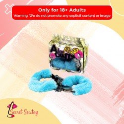 Ankle Fluff Cuffs with Keys BDSM-012