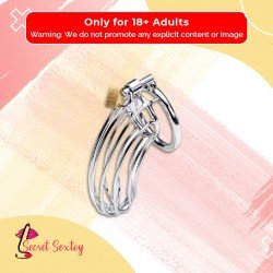 Stainless Steel Iron Wire Male Chastity Lock BDSM-016