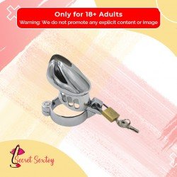 3 Size Metal Male Chastity Device Belt Cock Cages BDSM-022