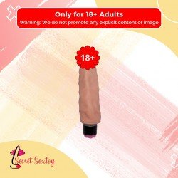 Pink Head Real Feel Realistic Vibrator Without Balls RSV-081