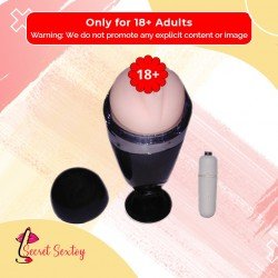 Super Pink Male Vibrating Male Stroker MS-047